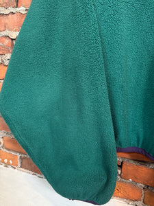 Vintage Woolrich Green Fleece Pullover (XL)