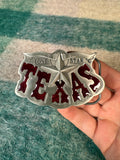 Vintage Lone Star State Texas Belt Buckle