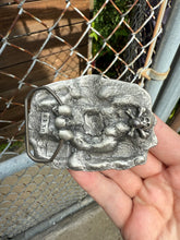 Load image into Gallery viewer, Vintage Trust Me Skull Belt Buckle
