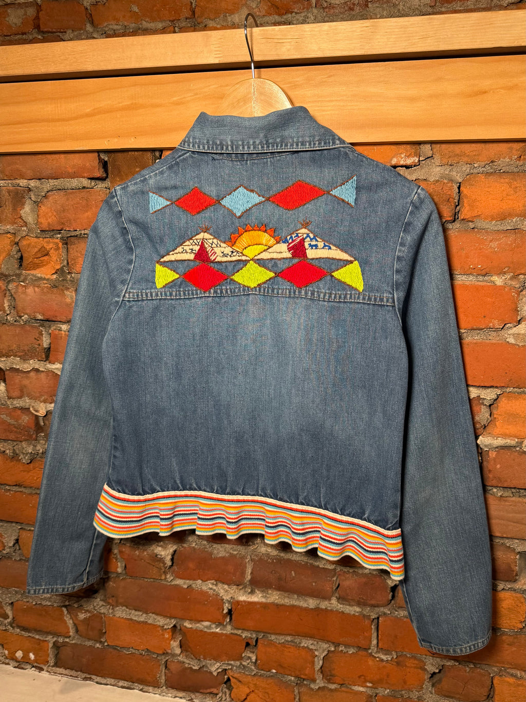 Vintage 70s Levi’s Orange Tab Western Stitched Jean Jacket (WS)(Flaw)