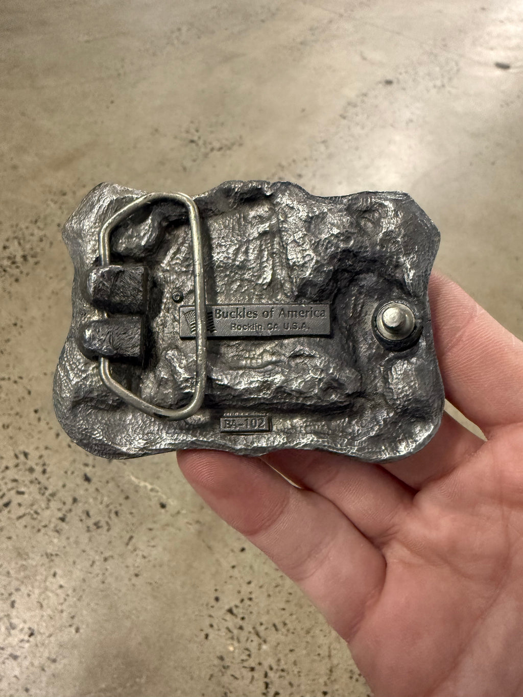 Vintage The American Cop Belt Buckle