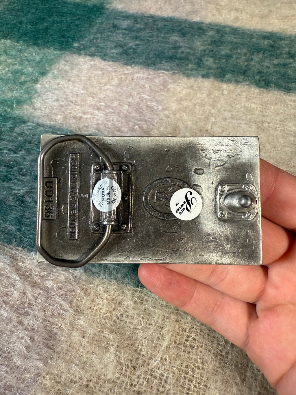 Vintage Celtic Knot Belt Buckle