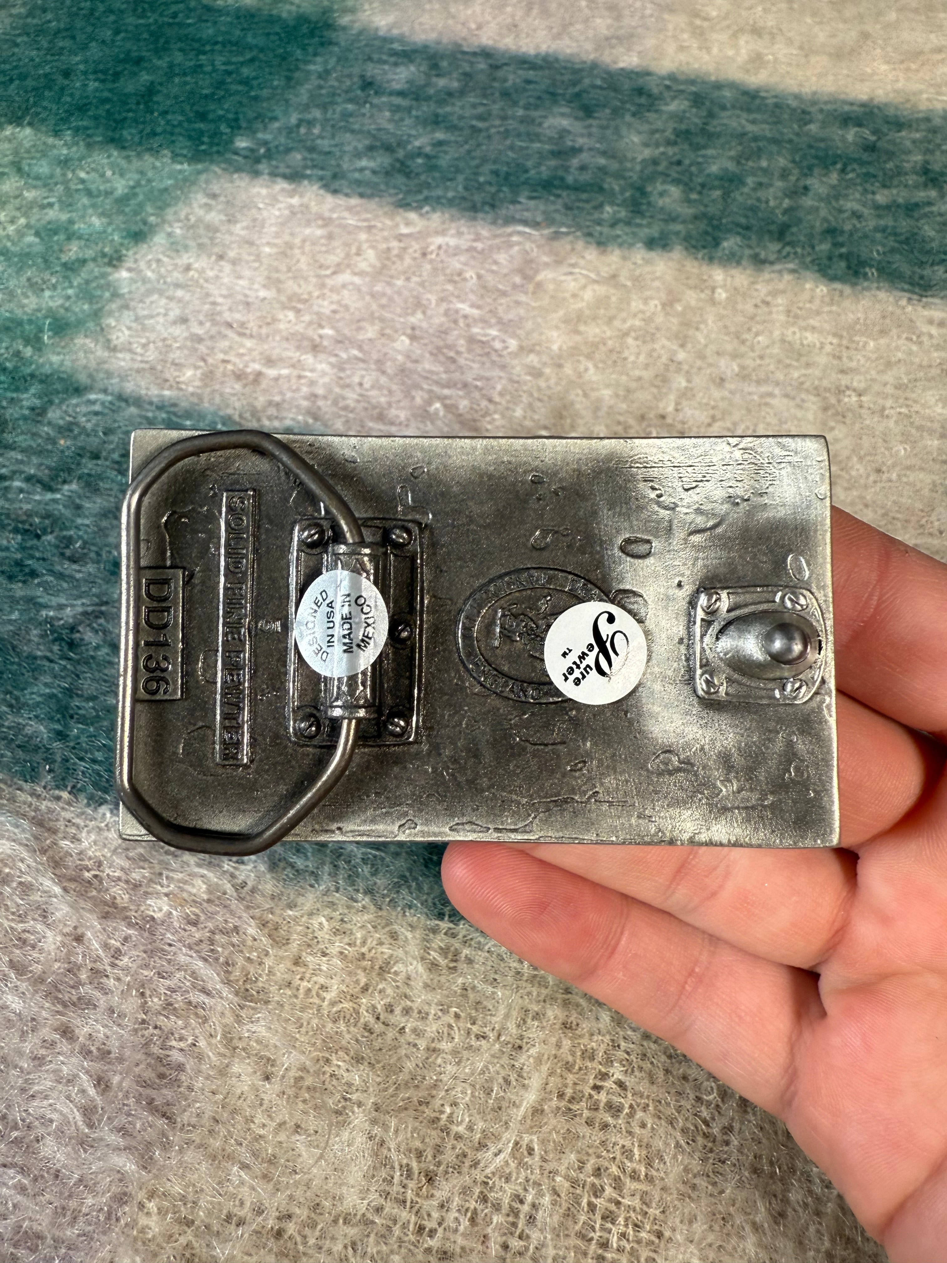 Vintage Celtic Knot Belt Buckle