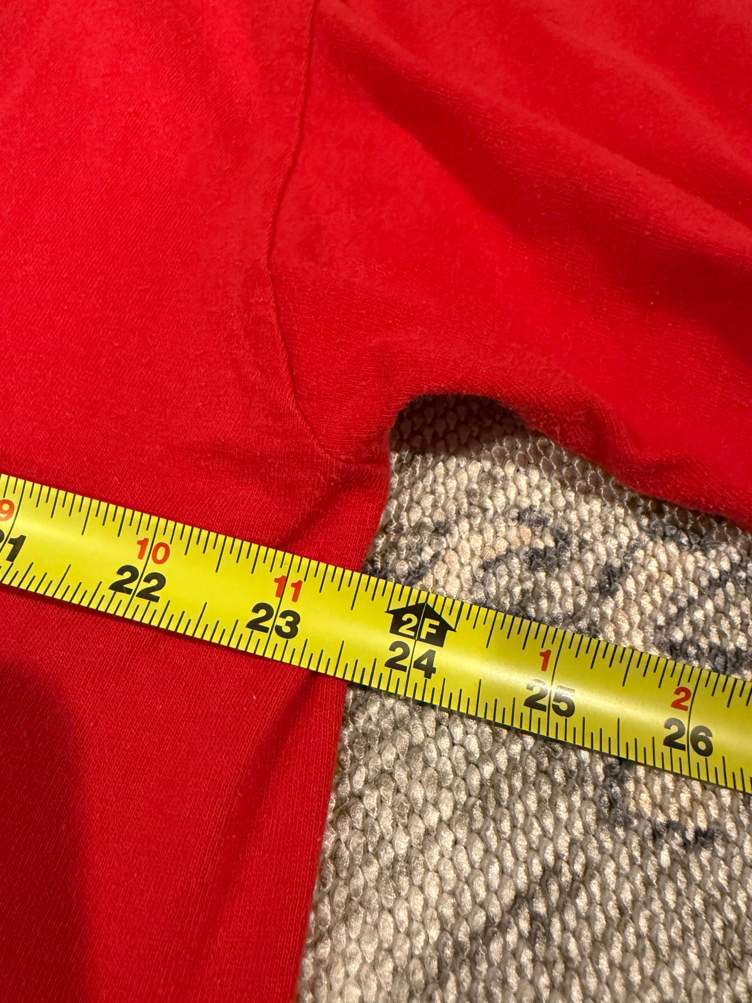 Vintage 90s Ohio State University Silver and Red T-Shirt (XL)