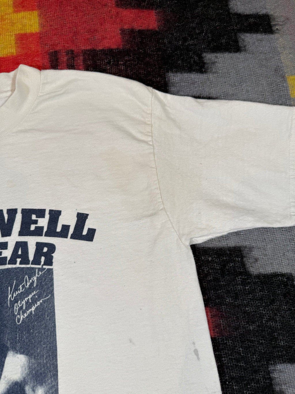 Vintage 1998 Kurt Angle Wrestling Tournament Shirt (M)