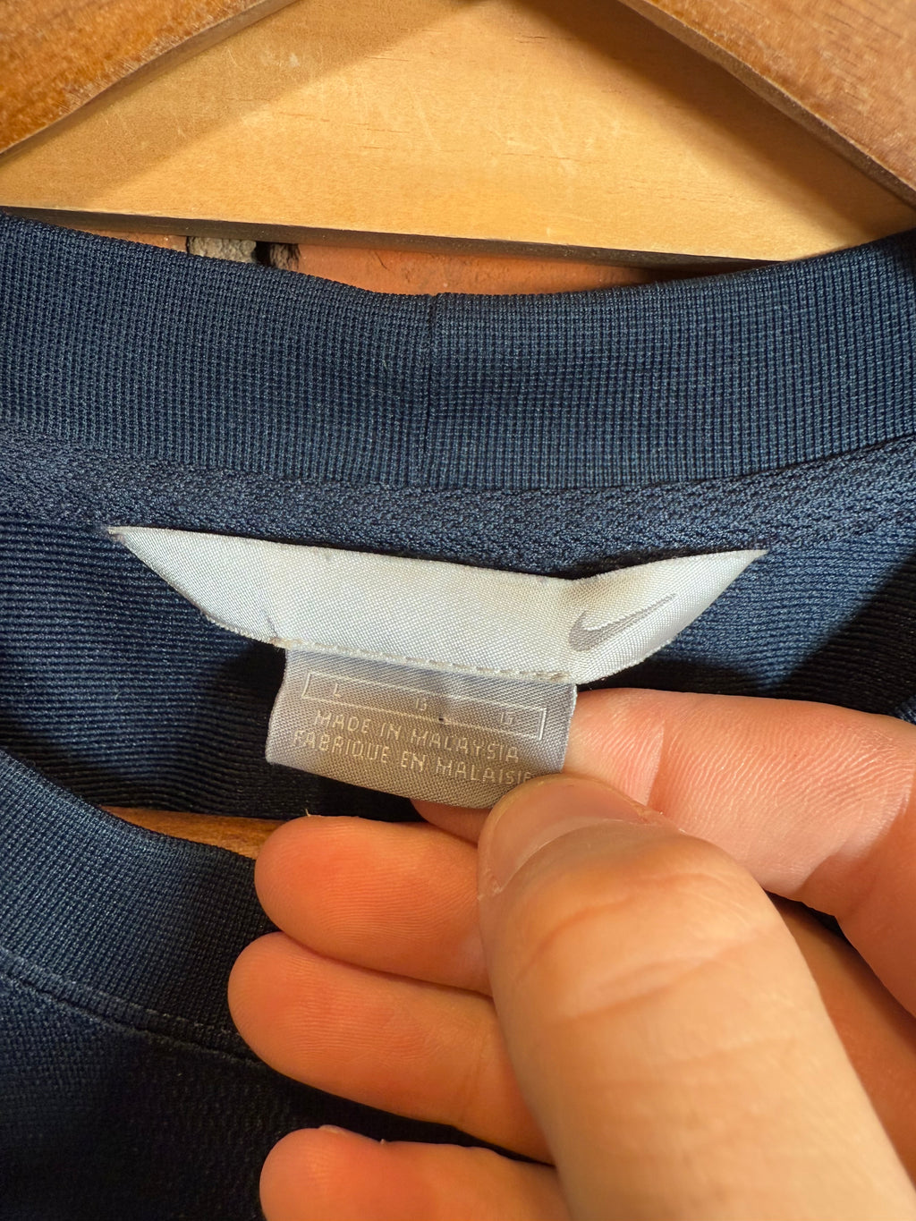 Vintage Y2K Nike Blue Longsleeve (L)