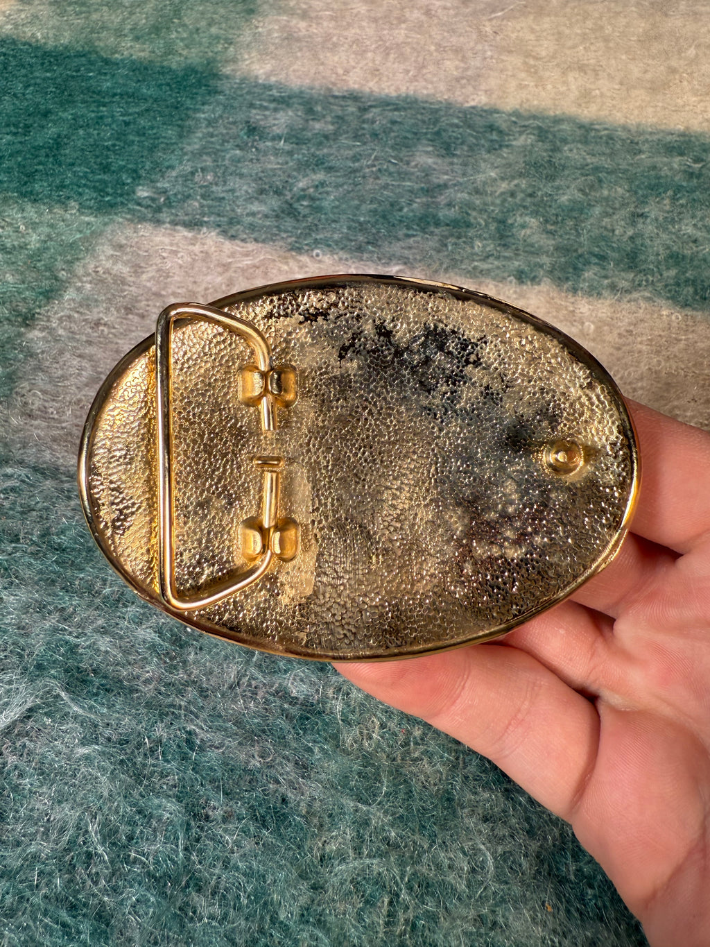 Vintage 2000s State of Texas Star Belt Buckle