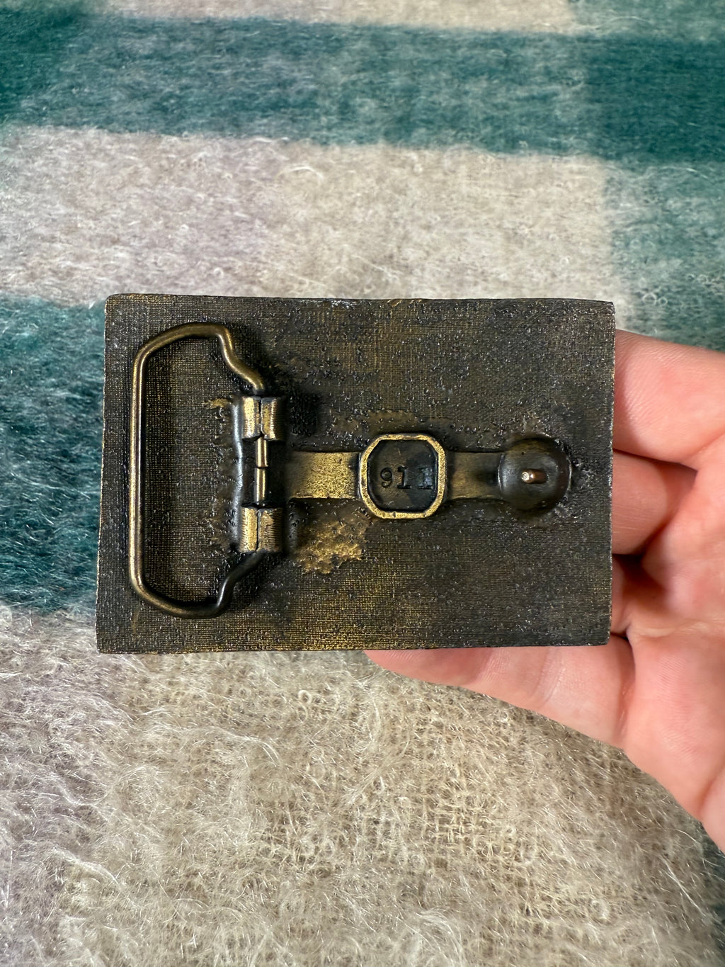 Vintage 70s Jack Daniels Whiskey Belt Buckle