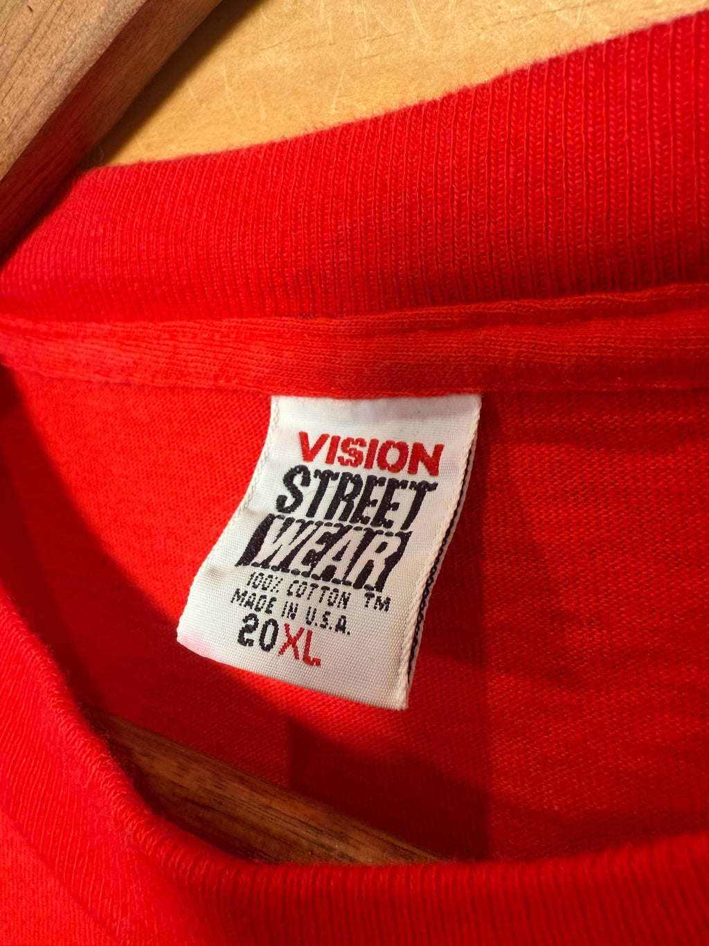 Vintage 1989 Vision Street Wear Cat T-Shirt (Youth XL)