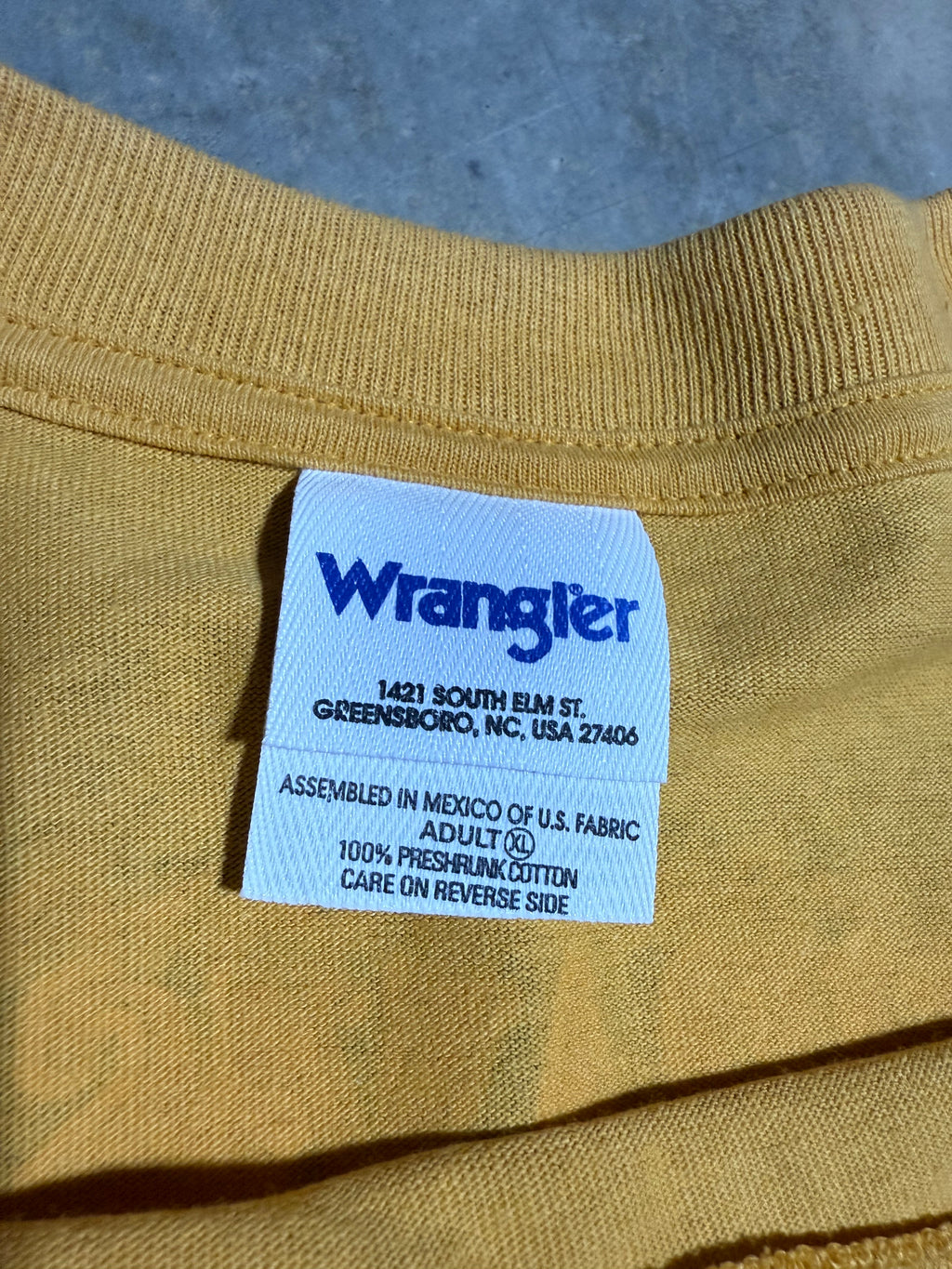 Vintage 2001 Wrangler Murray’s Law Rodeo T-Shirt (XL)