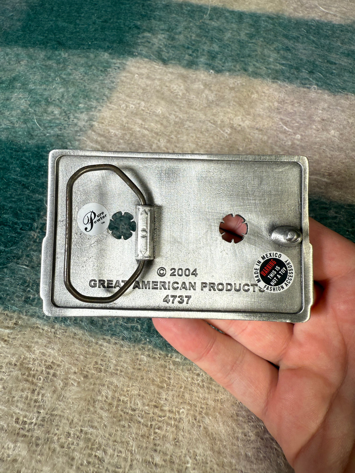 2004 Cassette Tape Belt Buckle