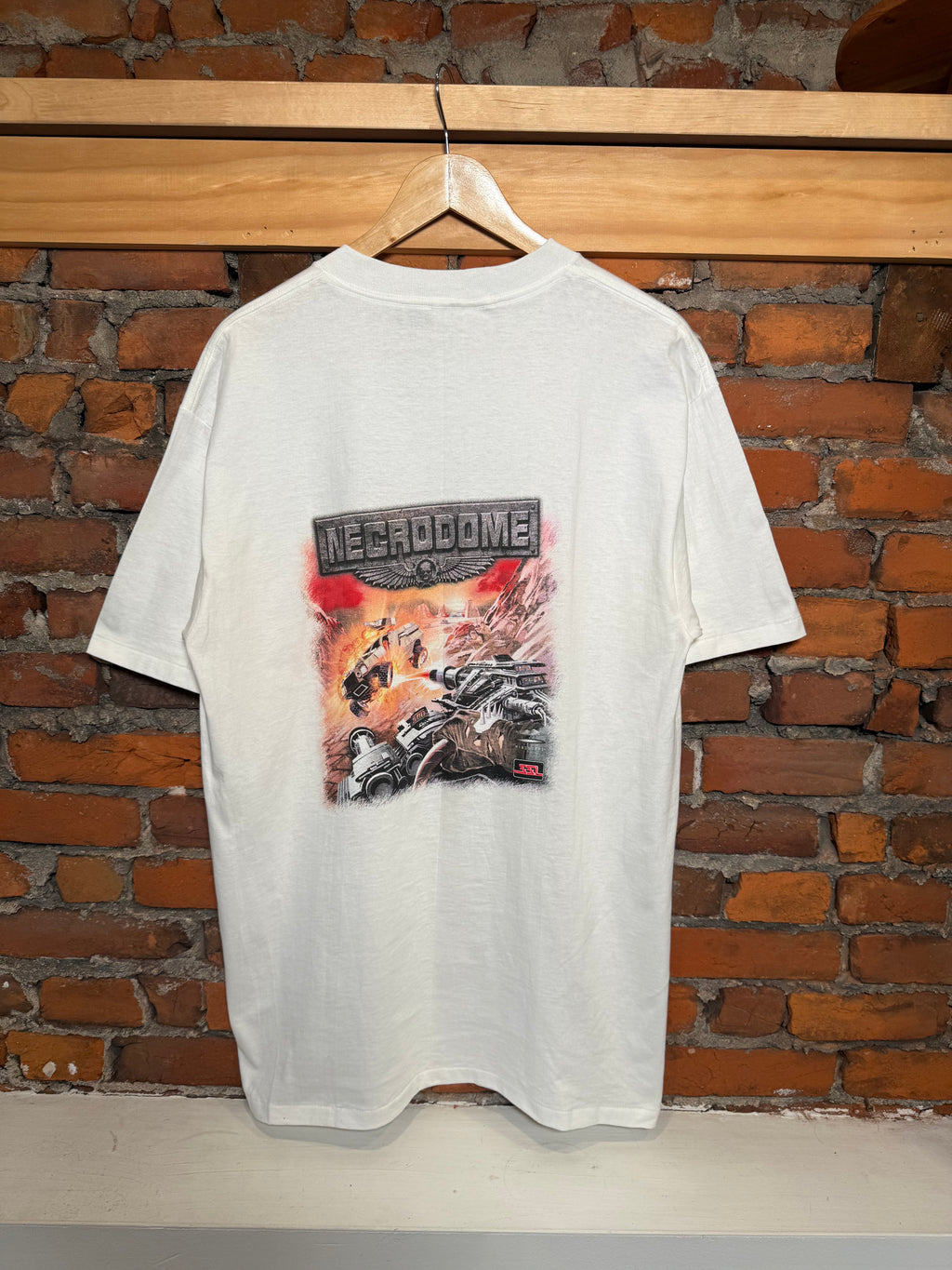 Vintage 90s Necrodome Video Game T-Shirt (L)
