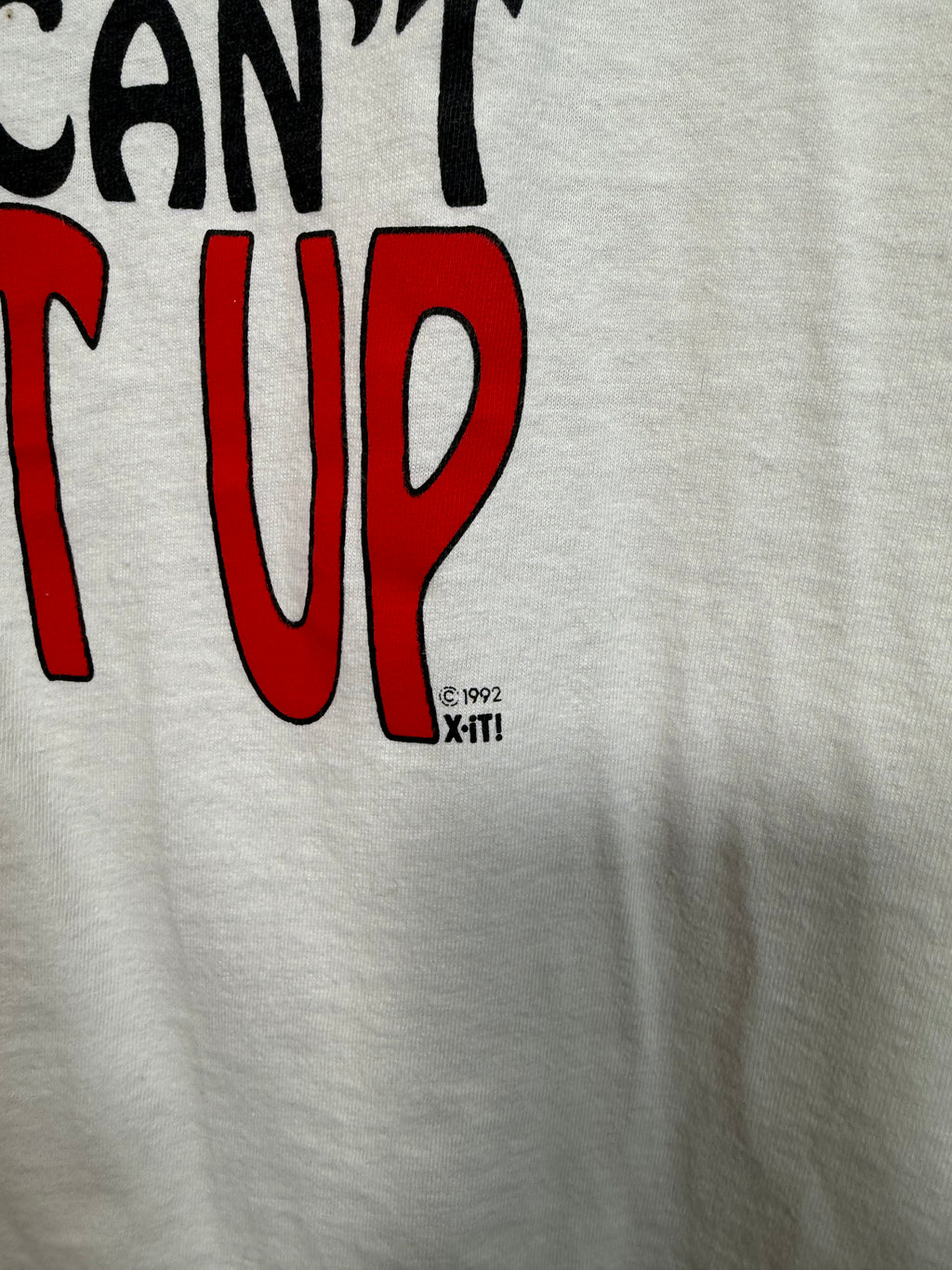 Vintage 1992 Help I’m on the Telephone and I Can’t Shut Up T-Shirt(M/L)