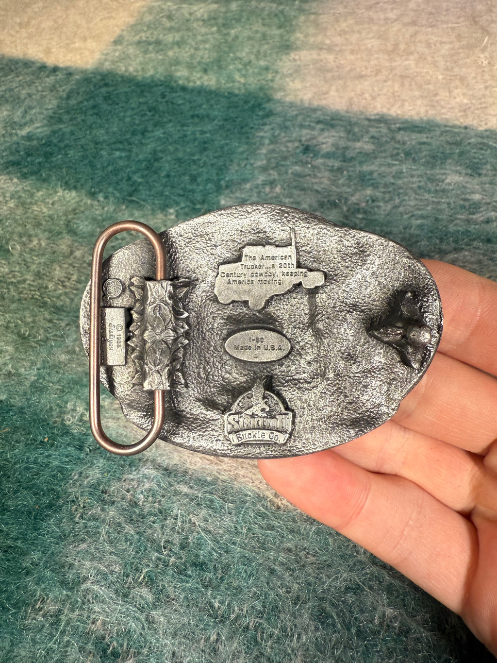 Vintage Freightliner Belt Buckle