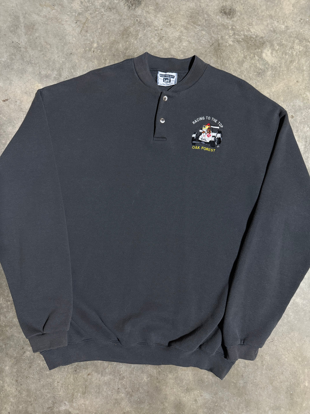 Vintage Chester Cheetah Racing Racing To The Top Sweatshirt (XL)