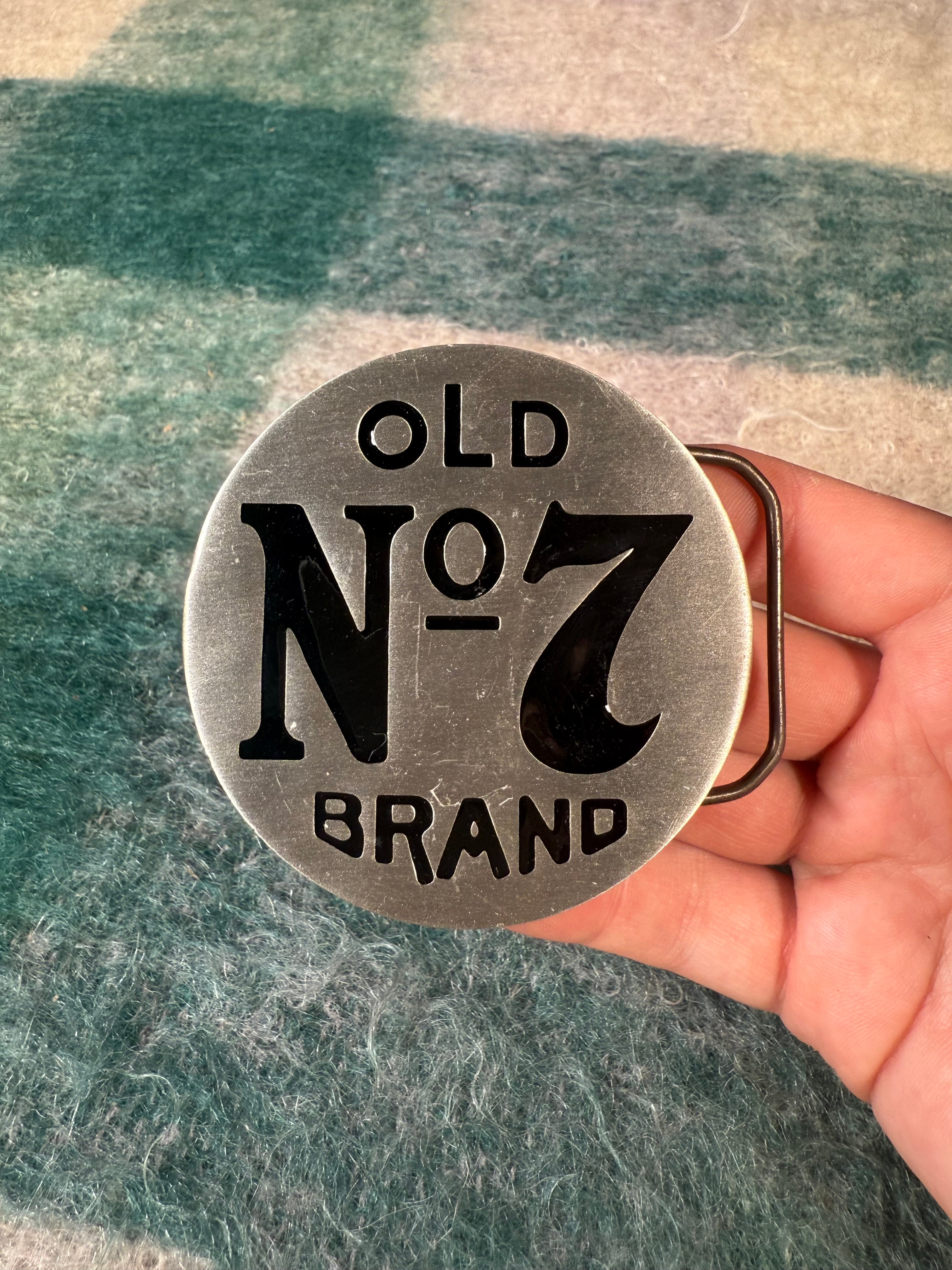 2005 Jack Daniels Old Number 7 Circle Belt Buckle