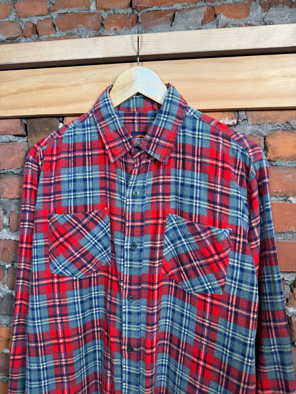 Vintage Dickies Red Flannel (L)
