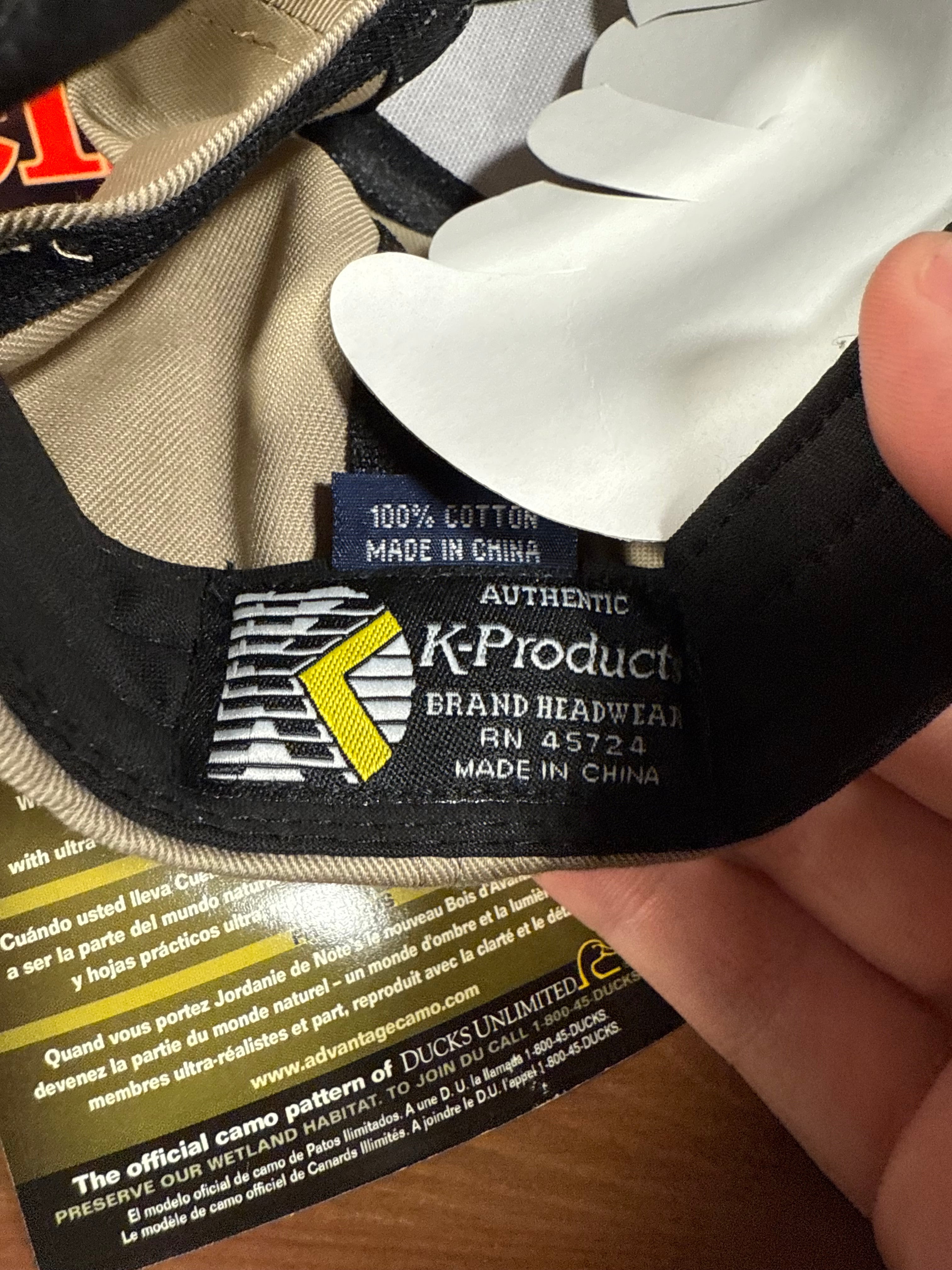 Vintage Crows Seed Camo K Products Hat
