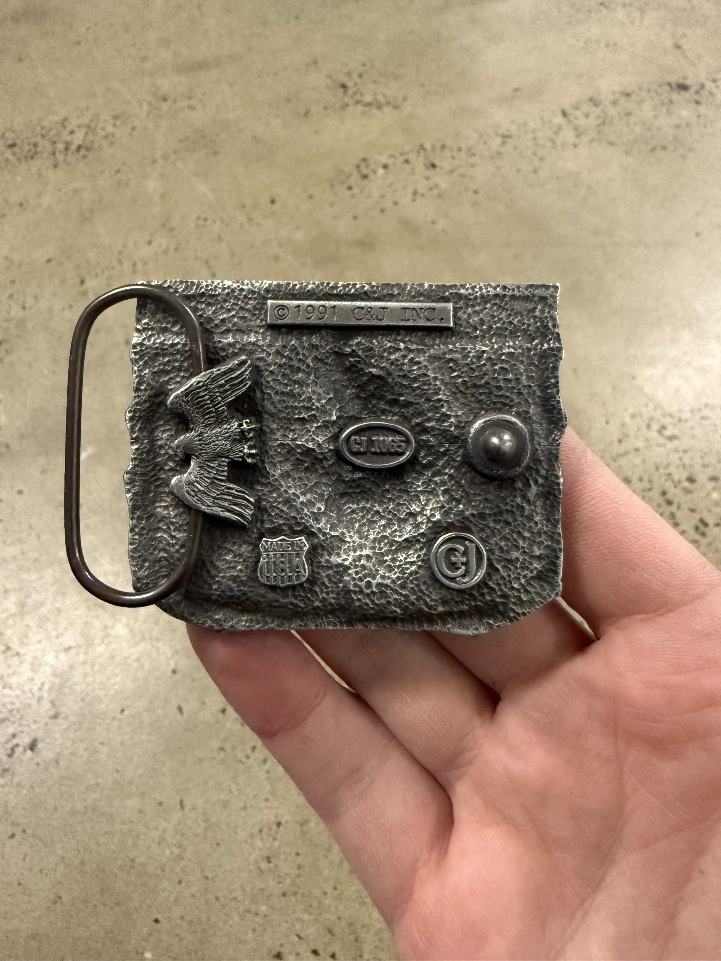 Vintage Plumber Belt Buckle