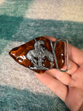 Vintage Native American Arrowhead Belt Buckle