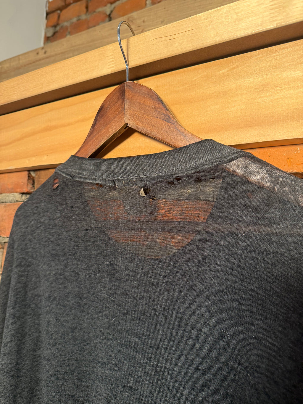 Vintage 1991 Harley Davidson 3D Emblem Survivor T-Shirt (XL)