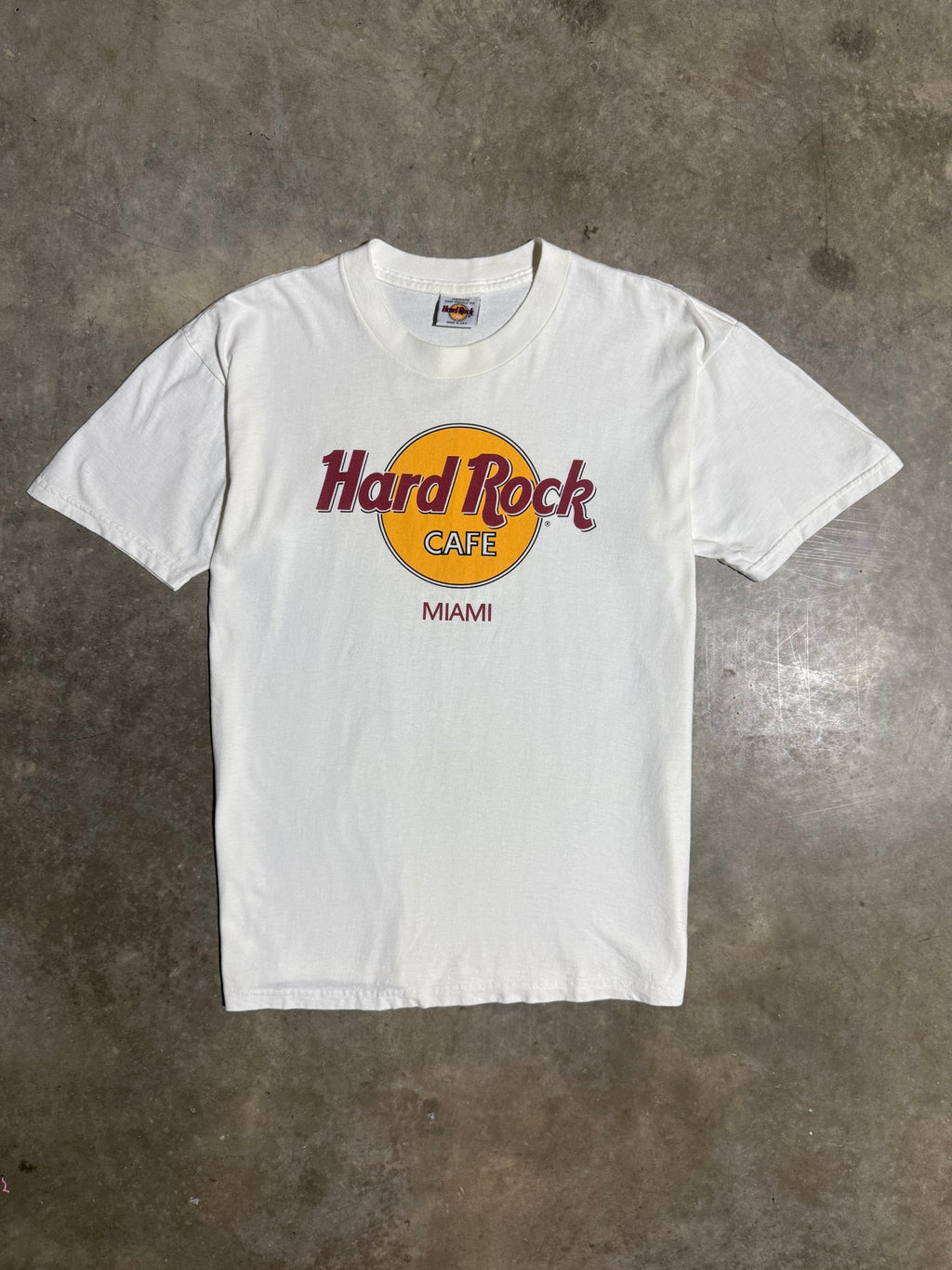 Vintage 90s Hard Rock Cafe Miami T-Shirt (M)