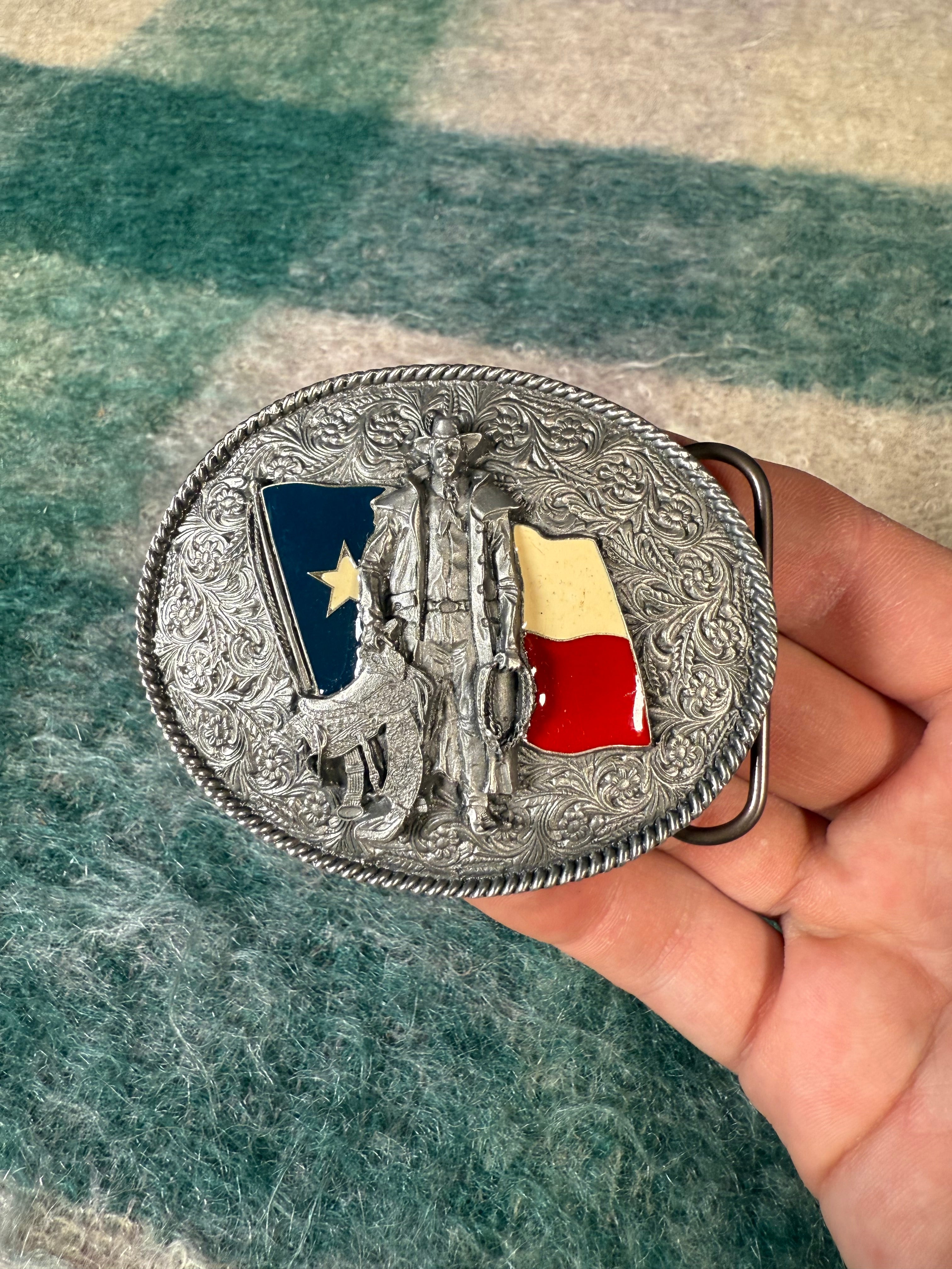 2003 Texas Cowboy Belt Buckle
