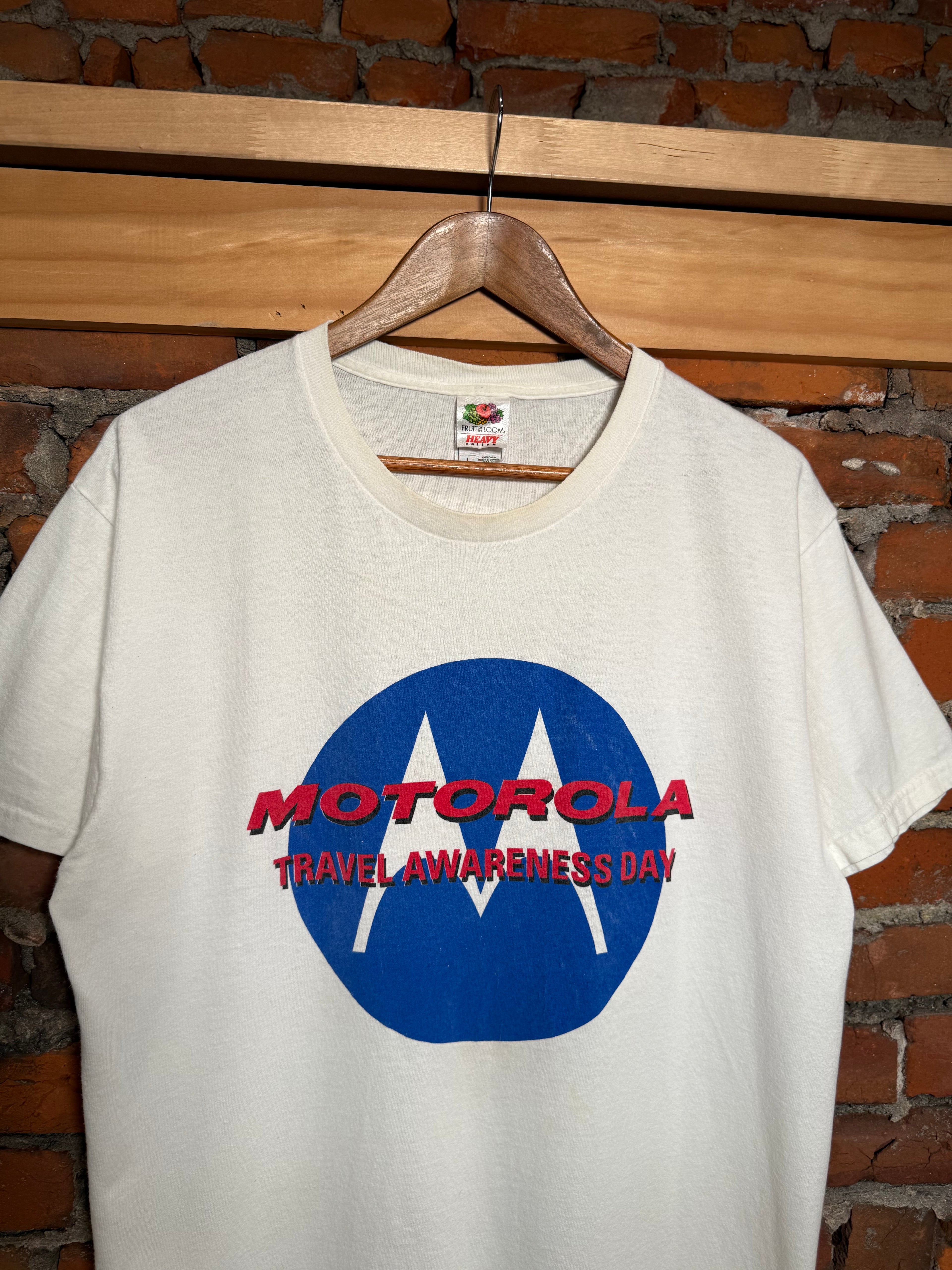 2000s Motorola Travel Awareness Day Shirt (L)