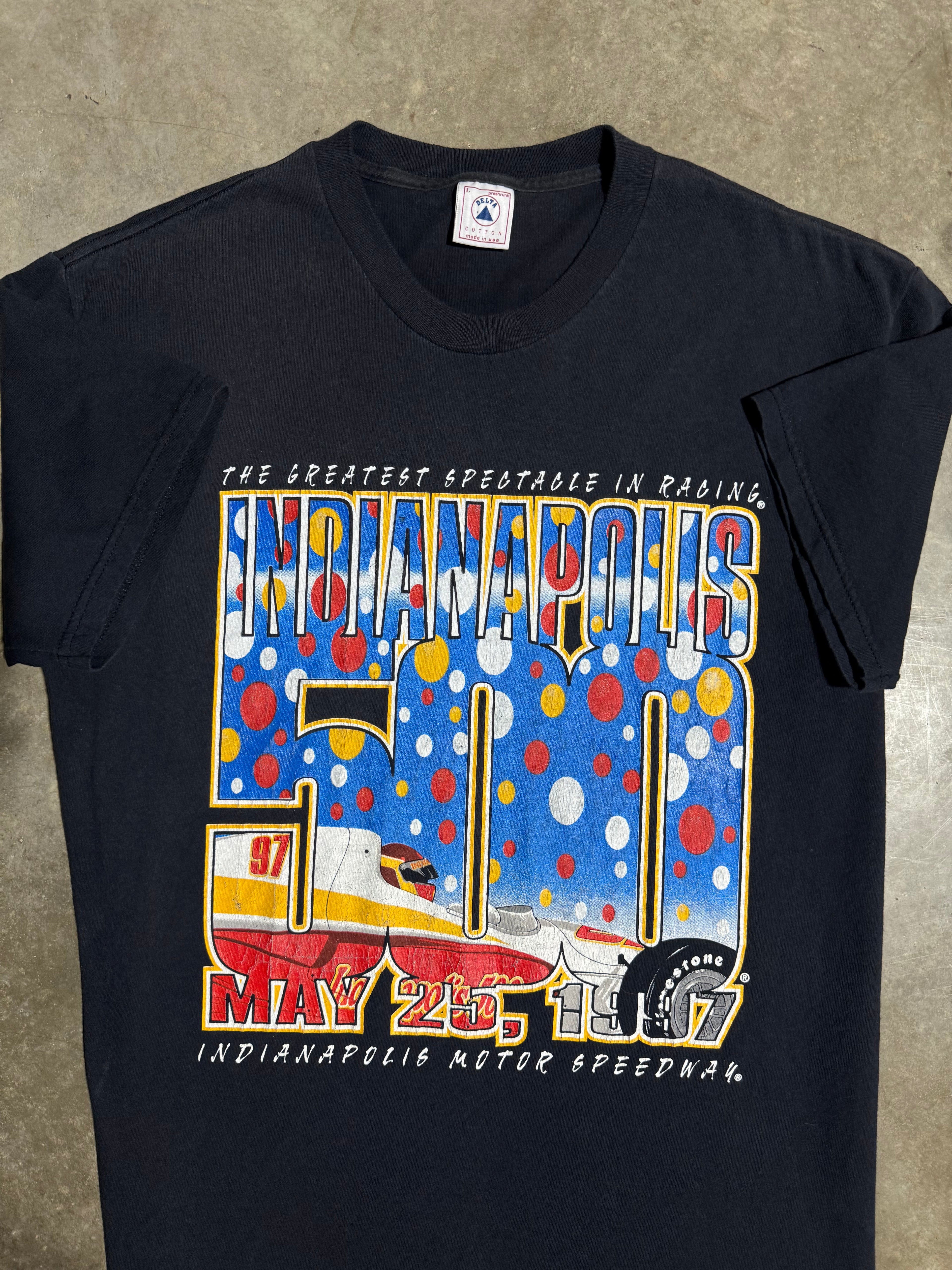 Vintage 1997 Indianapolis 500 Racing Tee (L)