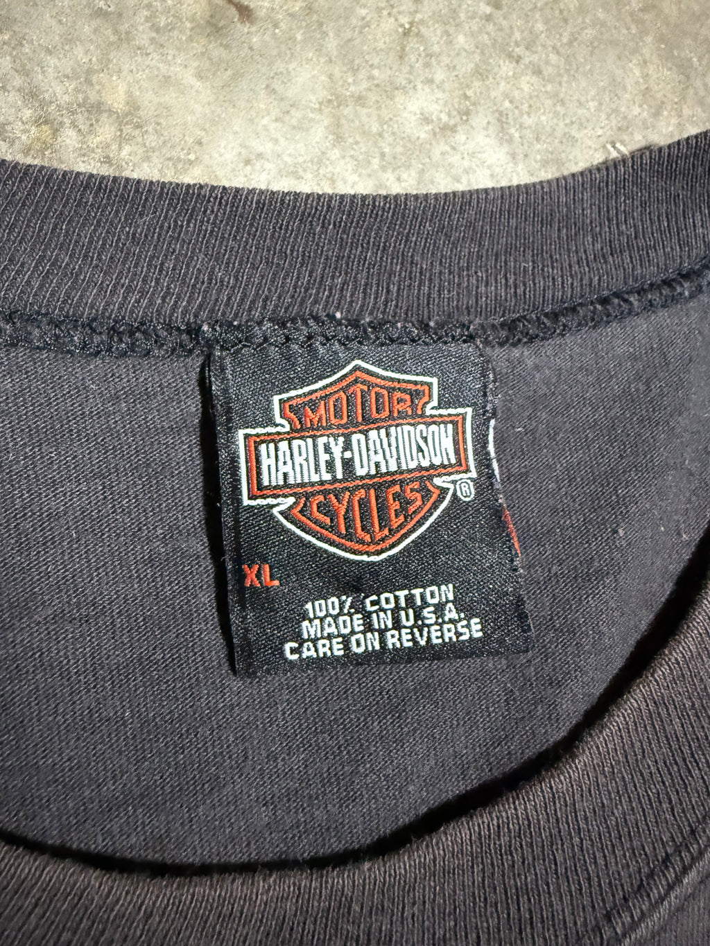 Harley Davidson Live Fast Faded Cutoff Tee (XL)