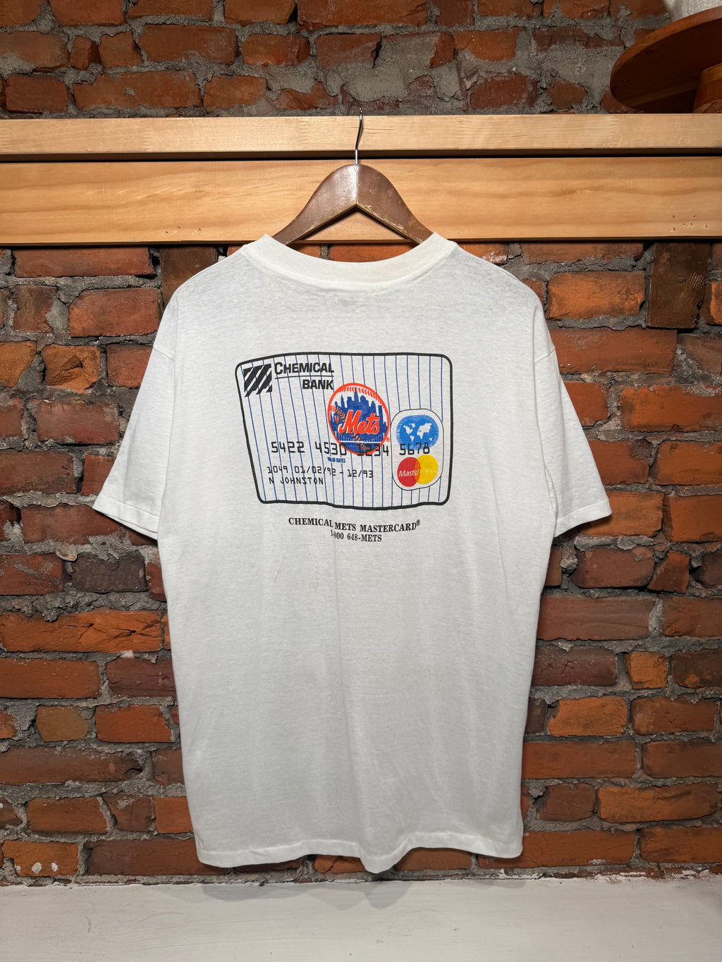 Vintage 1993 Mets Mastercard T-Shirt (XL)