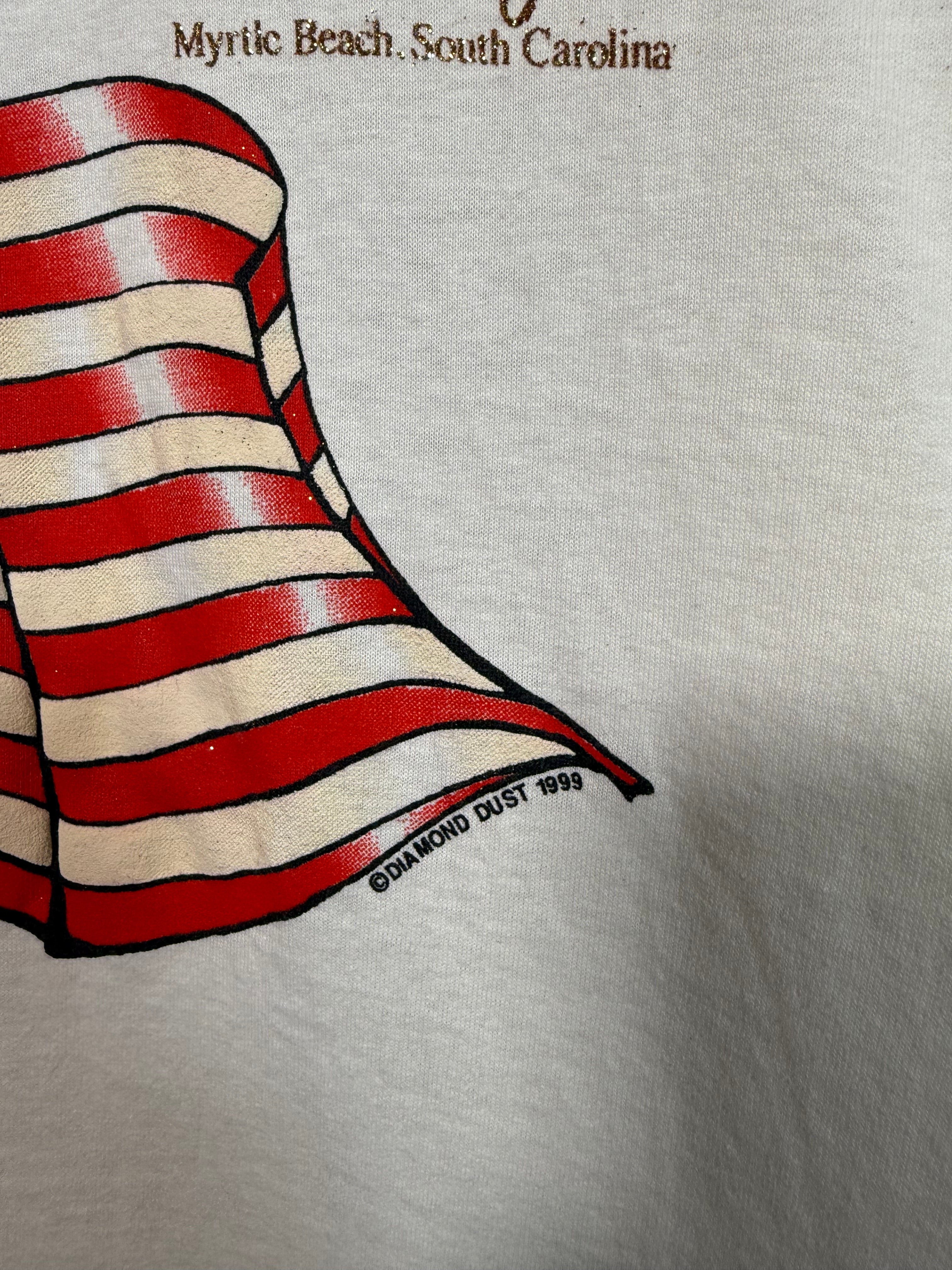 Vintage 1999 Carolina Opry American Flag Tee (L/XL)