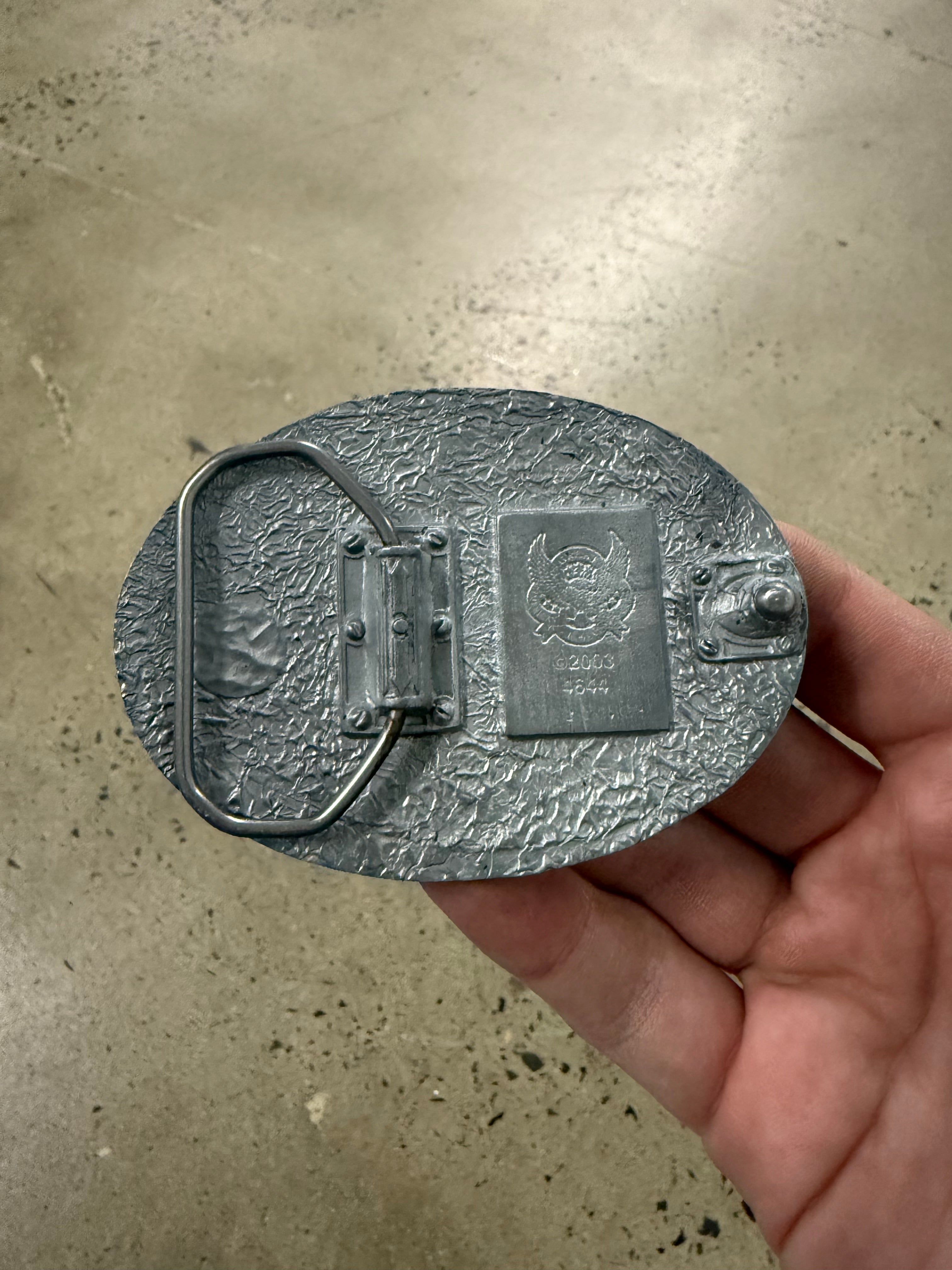 2003 Western Pattern Belt Buckle