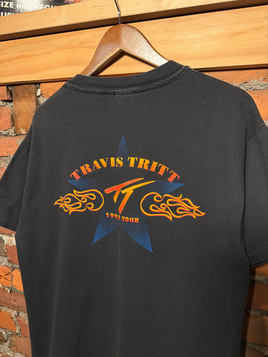 Vintage Travis Tritt 1995 Concert T-Shirt (L)