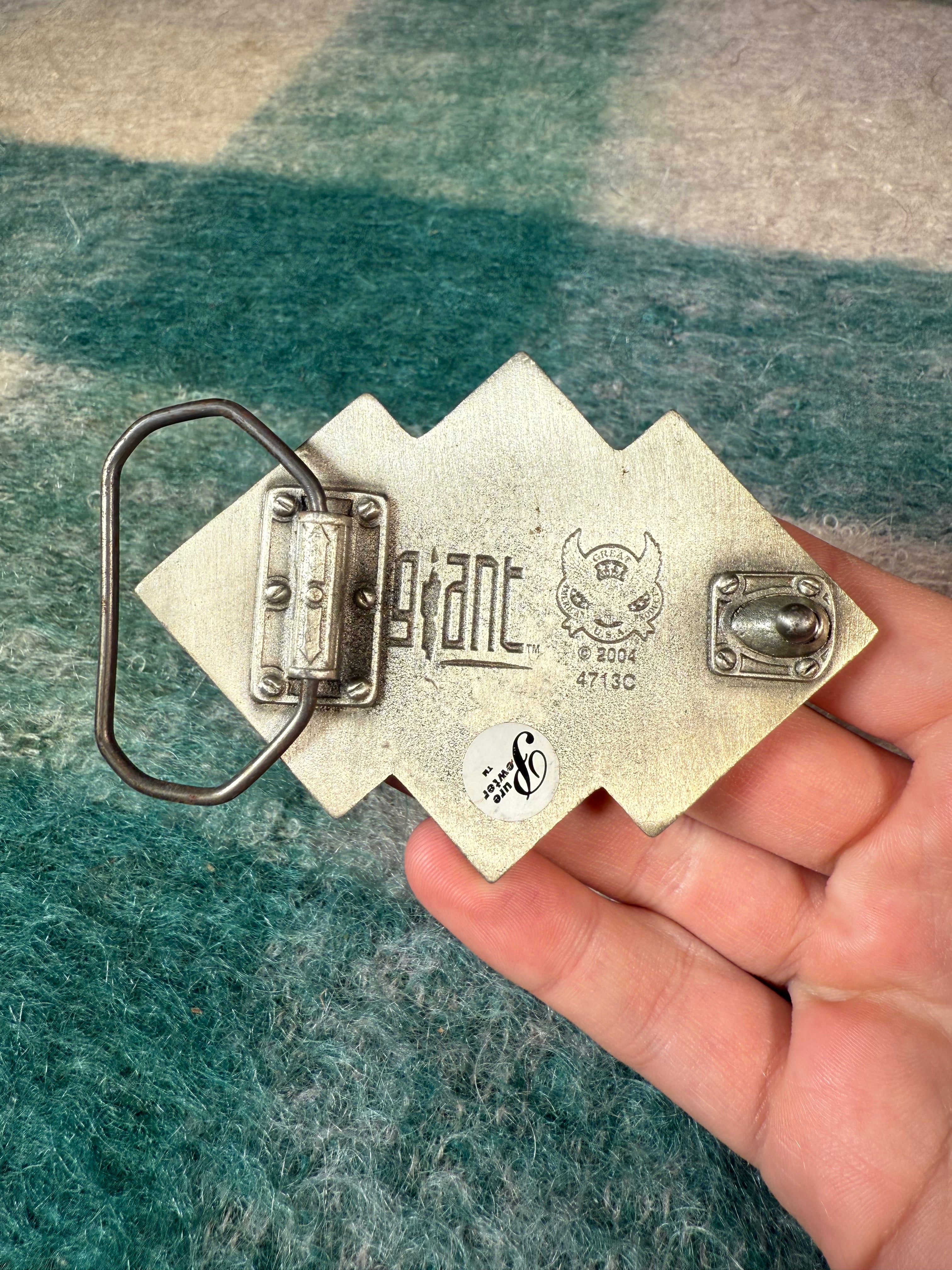 Vintage 2004 Marilyn Manson Belt Buckle By Giant