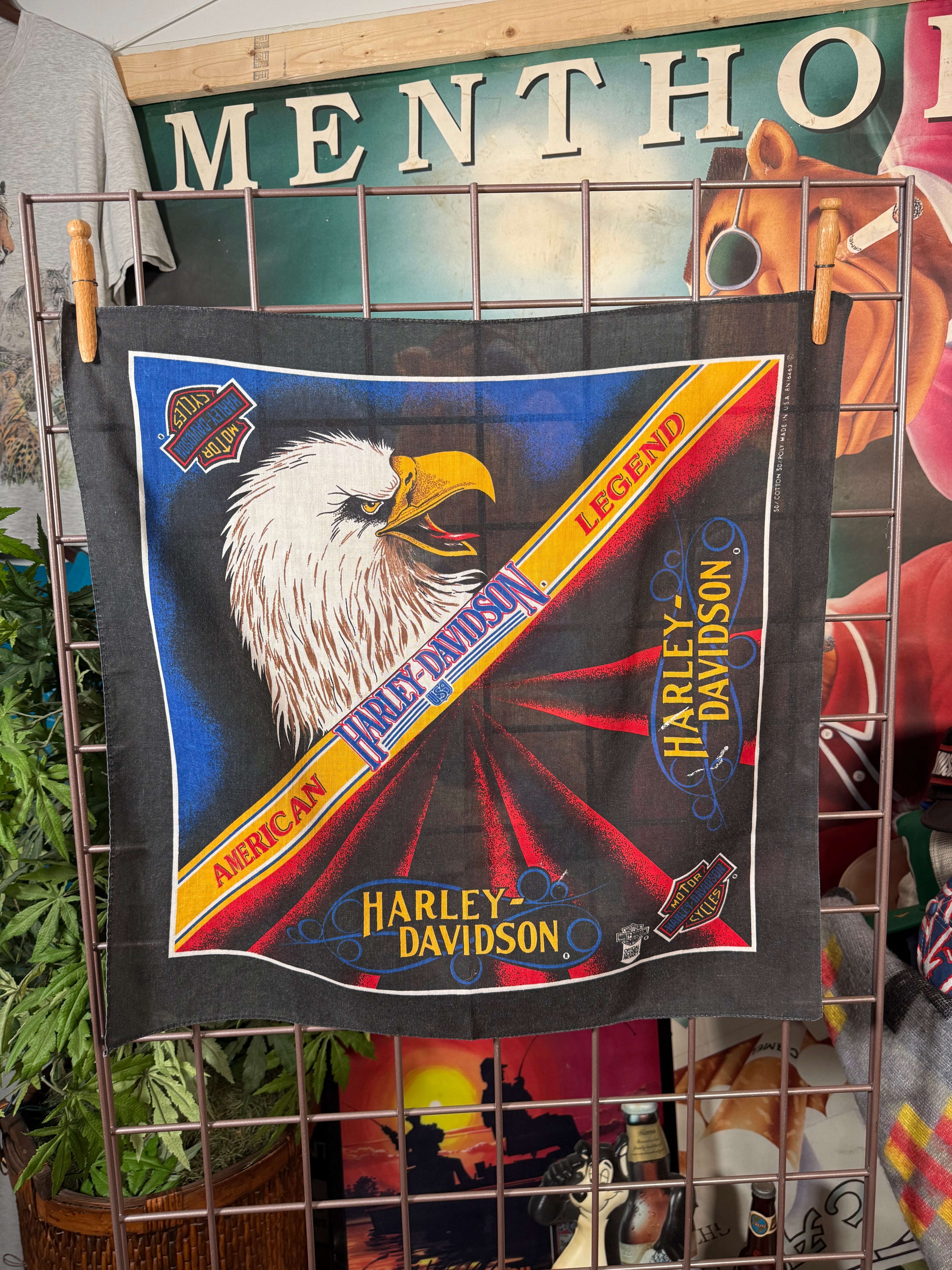 Vintage Harley Davidson Bandana