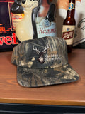 Vintage Golden Harvest Buck Camo Snapback Hat