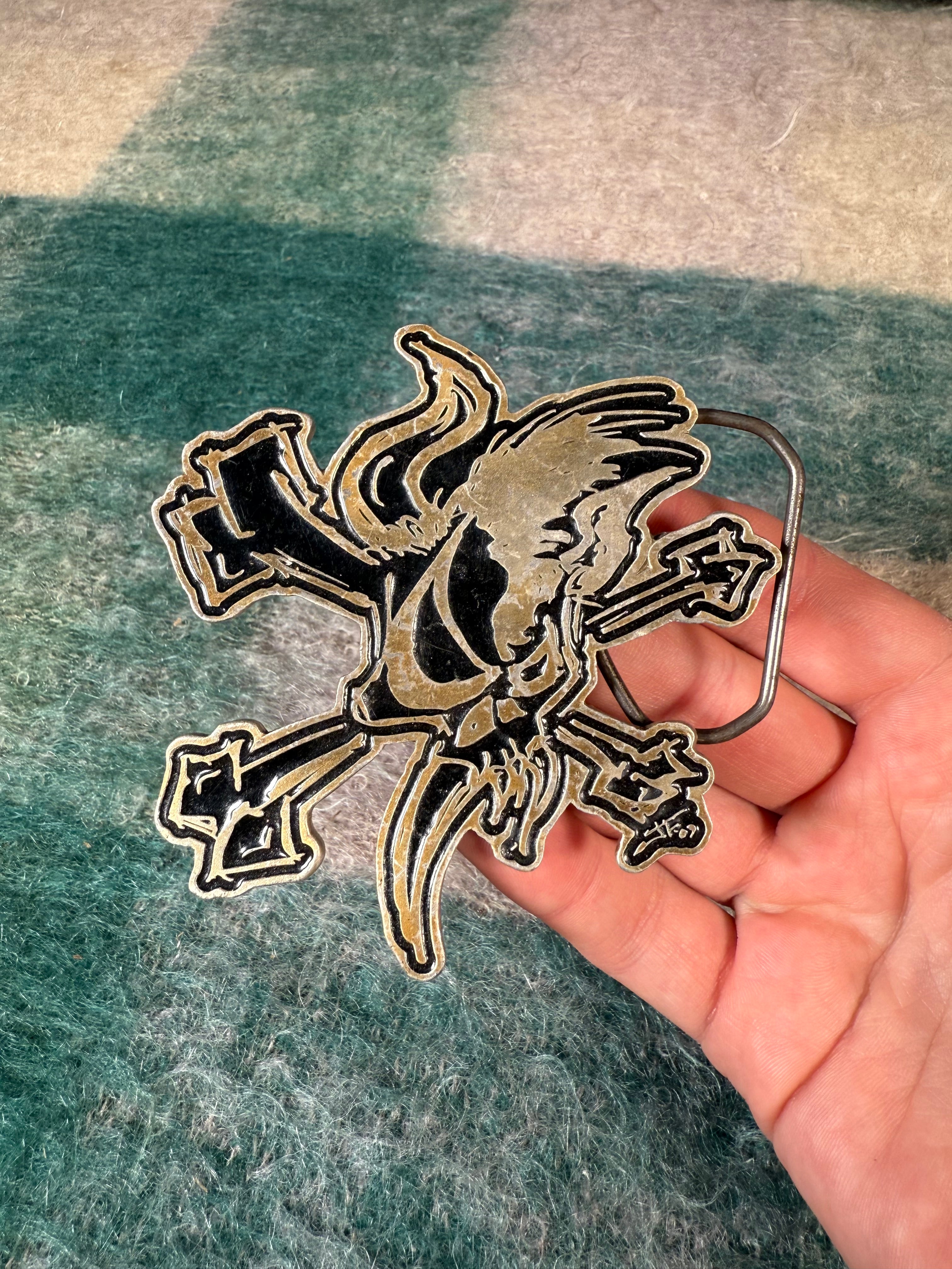 Vintage 2000s Metallica Belt Buckle