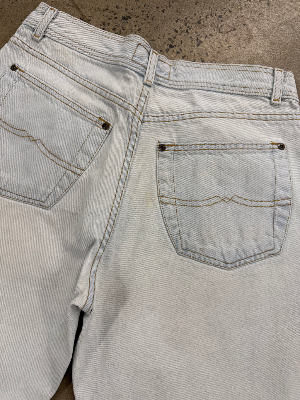 Vintage Structure Jean Shorts (31)