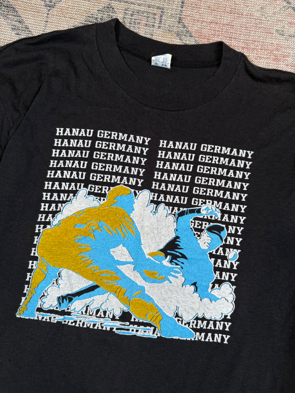 Vintage 80s Hanau Germany Baseball T-Shirt (L)
