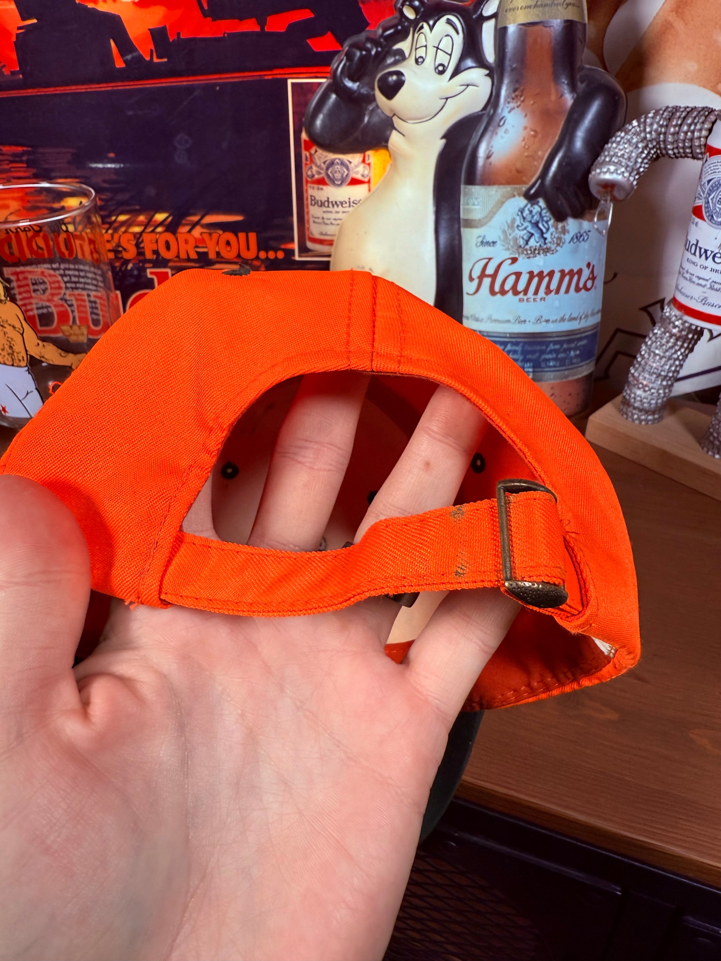 2000s Remington Rifles Orange Strap Hat