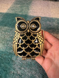 Vintage 2000s Owl Oversized Belt Buckle
