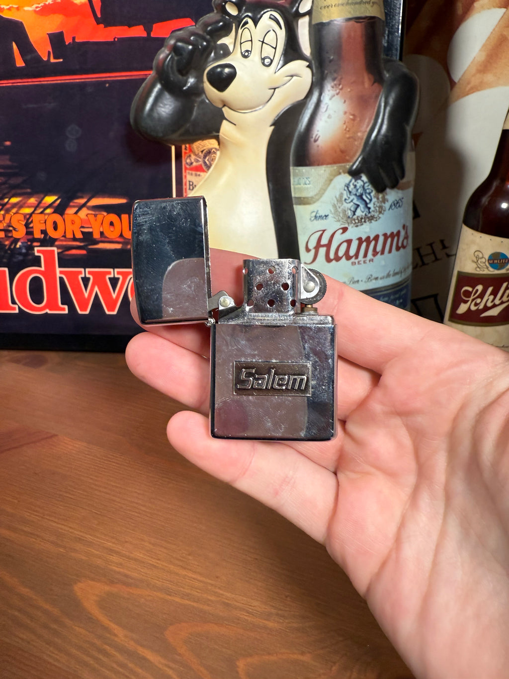 Vintage Salem Cigarettes Zippo Lighter (Needs Fluid)