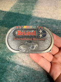 Vintage Bristol International Speedway Nascar Belt Buckle