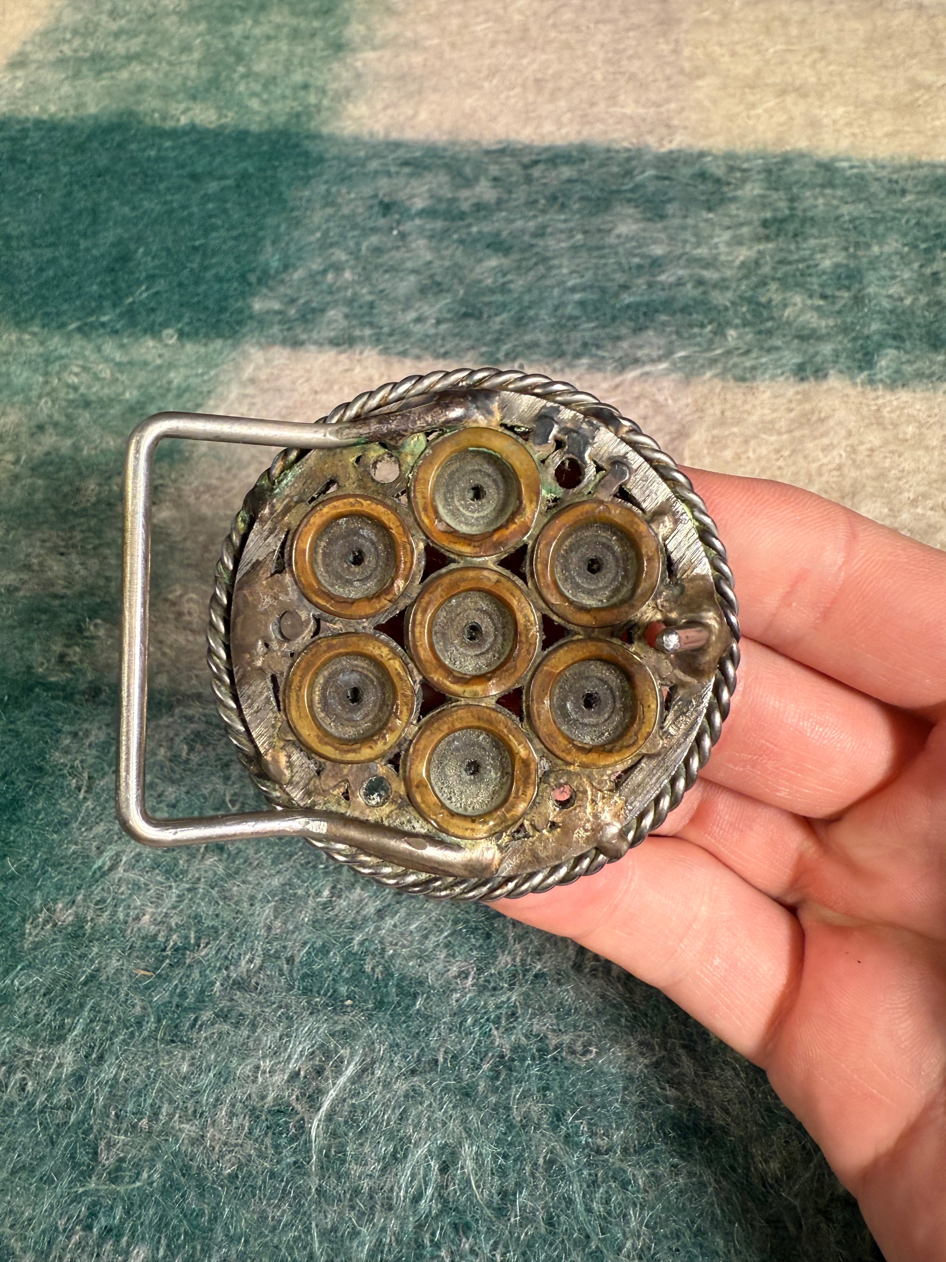 Vintage Bullet Belt Buckle