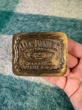 Vintage Jack Daniels Logo Belt Buckle