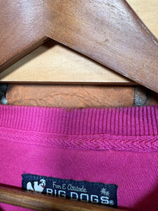 Vintage Pink Big Dogs It’s 5 O’clock Somewhere Crewneck (M)