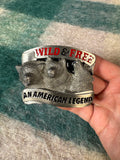 Vintage Wolves Wild & Free Belt Buckle