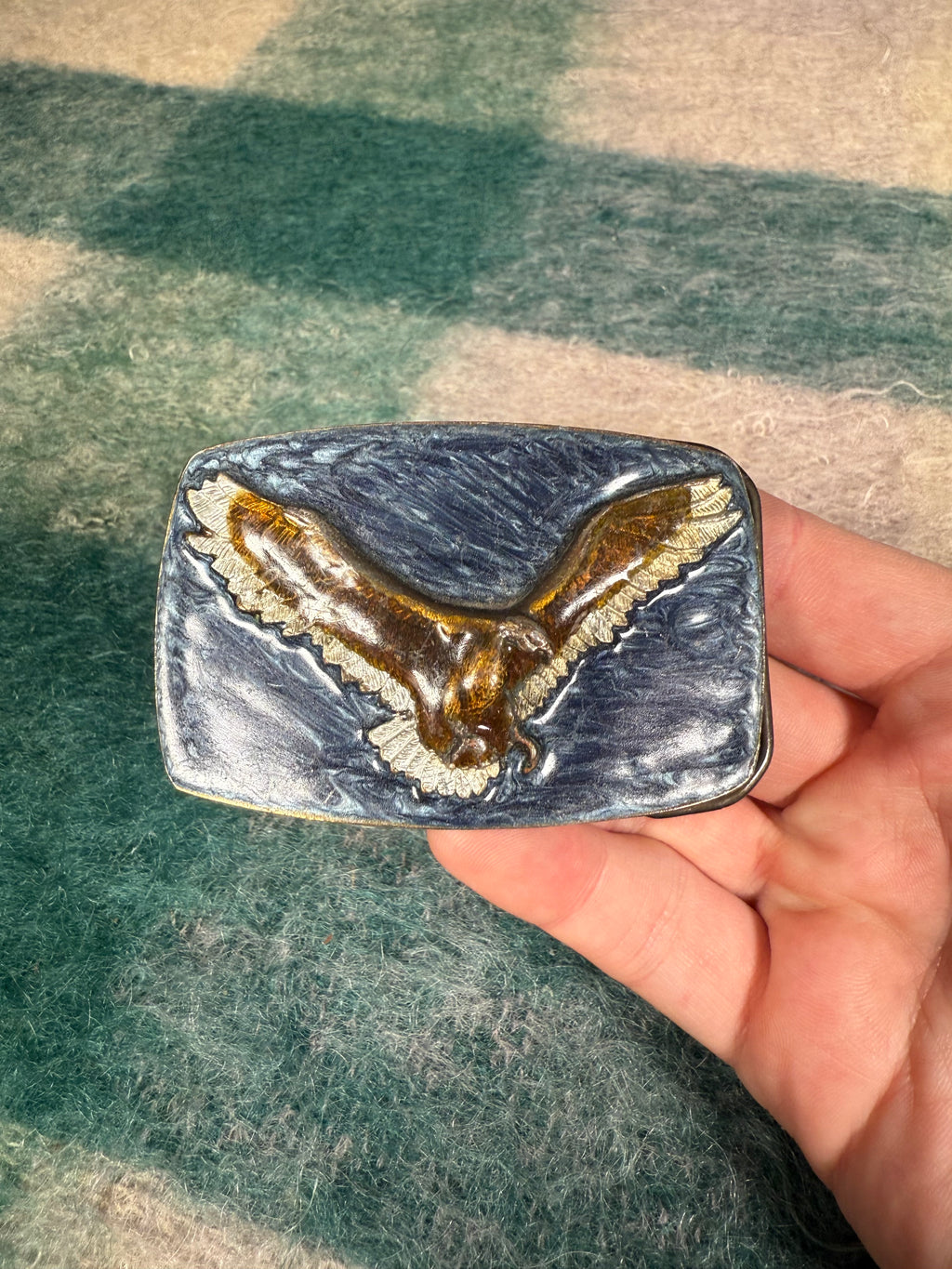 Vintage 70s Eagle Belt Buckle