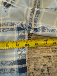 Vintage Haland Women’s Blue Flannel Shirt (WL)